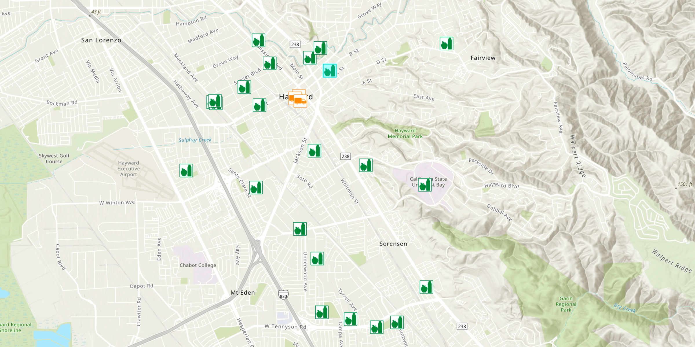 Food Distribution Map