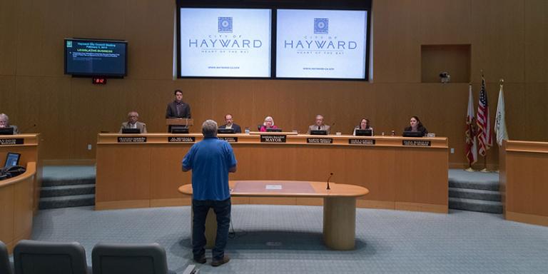 City Council Meeting, Hayward