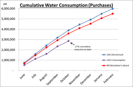 Cumulative Water Consumption