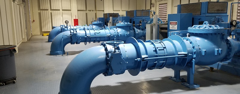 Blue Water Pipes
