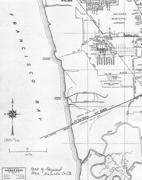 Map of Russell City