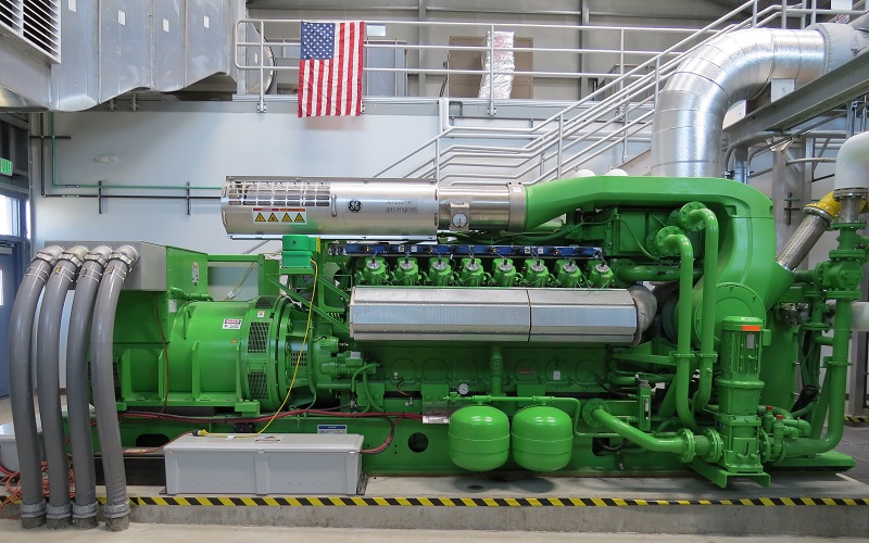 Cogeneration engine