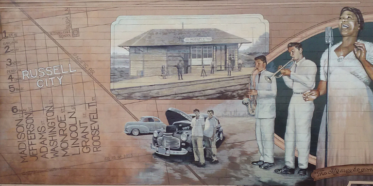 Russell City Commemorative Mural