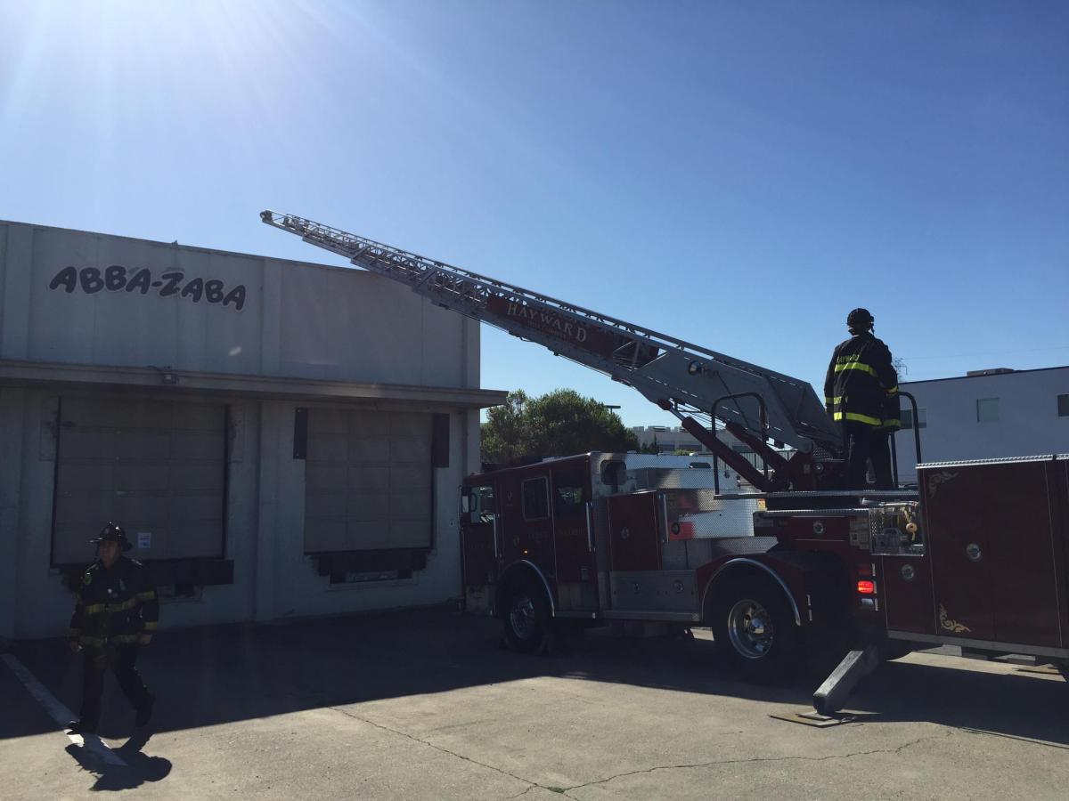 Hayward Fire Department crew training