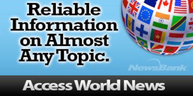 Reliable Information on Almost Any Topic - Access World News - Newsbank