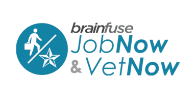 Brainfuse JobNow & VetNow Logo
