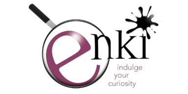 enki logo/indulge your curiosity
