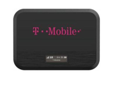 A Mobile Hotspot with the T-Mobile logo