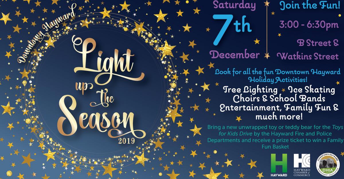 Light Up the Season returns City of Hayward Official website