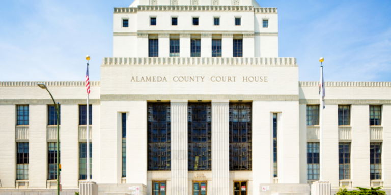 Alameda County government building. 