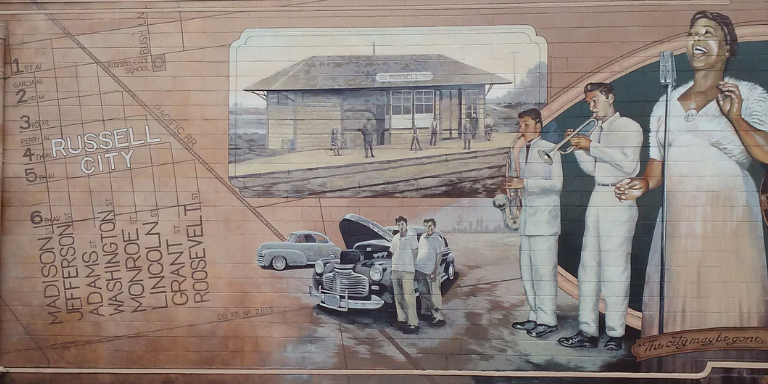 Mural of Russell City