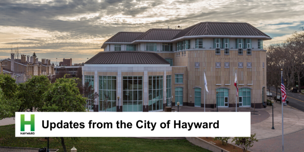 City of Hayward at Sunset