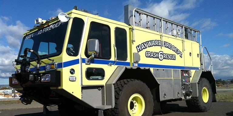 Aircraft Rescue and Fire Fighting (ARFF) vehicle