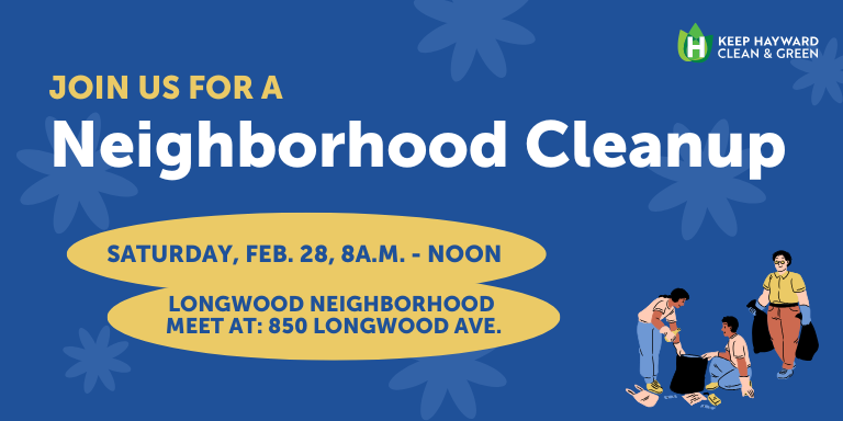 Join us for a Neighborhood Cleanup