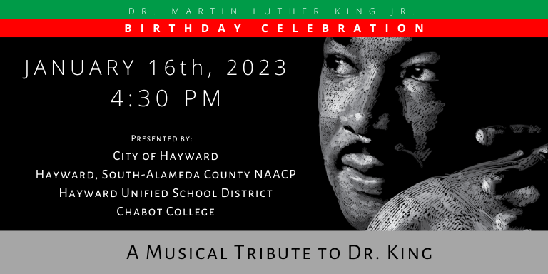 MLK Postcard with info about the event (available in text on page).