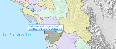 Interactive Watershed Map